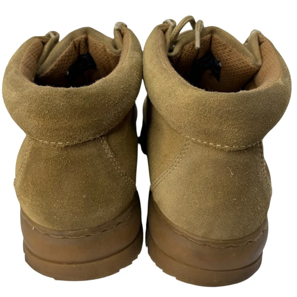 Stacy Adams SAO Moc Toe Chukka Boots Men's 12M Tan Suede Lug Sole Lace Up